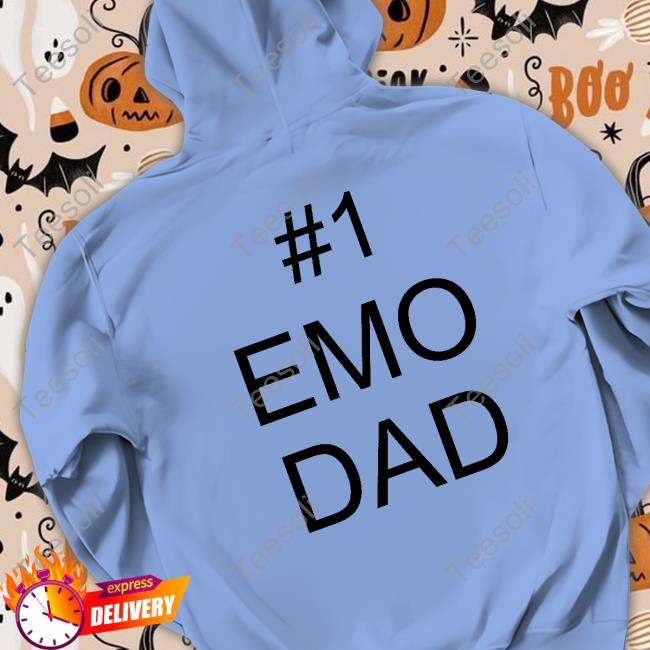 #1 Emo Dad Funny T Shirt